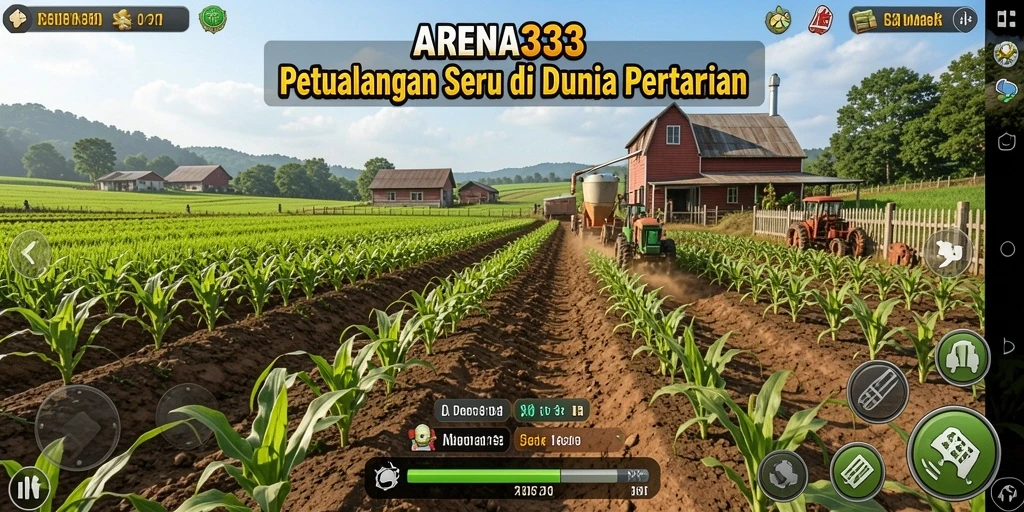 Tampilan gameplay ARENA333 yang menawan dan penuh warna.