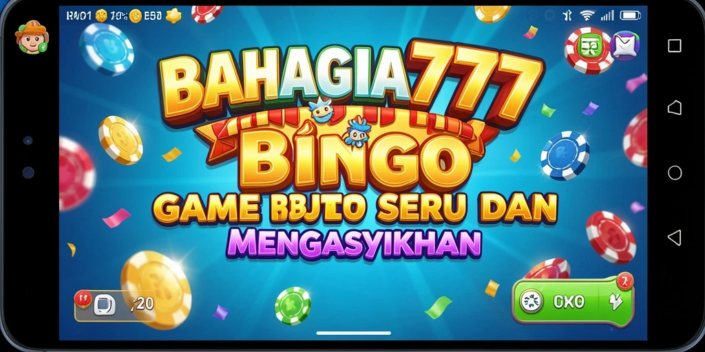Tampilan vibrant dan gameplay seru di BAHAGIA777 Bingo.