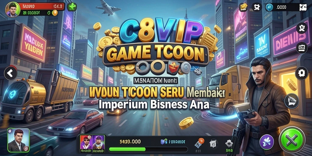Gameplay C8VIP yang menantang dan seru dalam dunia Tycoon.