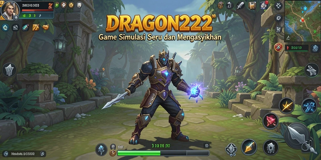Tangkapan layar utama DRAGON222 menampilkan gameplay yang seru dan realistis.