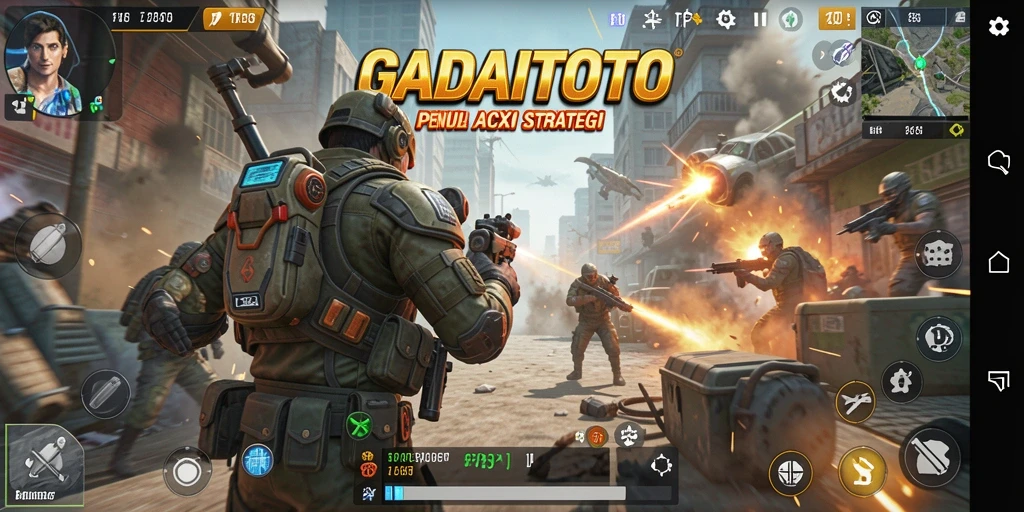 Tangkapan layar dari gameplay GADAITOTO yang menegangkan dan seru.