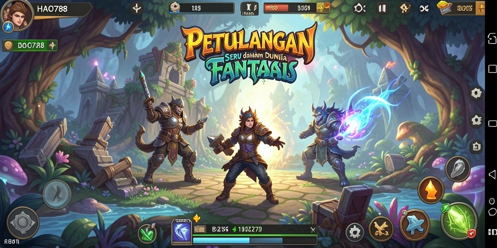 Tangkapan layar gameplay HAO788 menampilkan momen mendebarkan dalam petualangan.