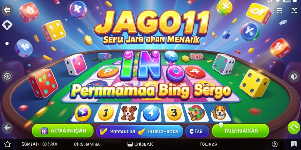 Tampilan gameplay JAGO11 yang seru dan penuh warna.