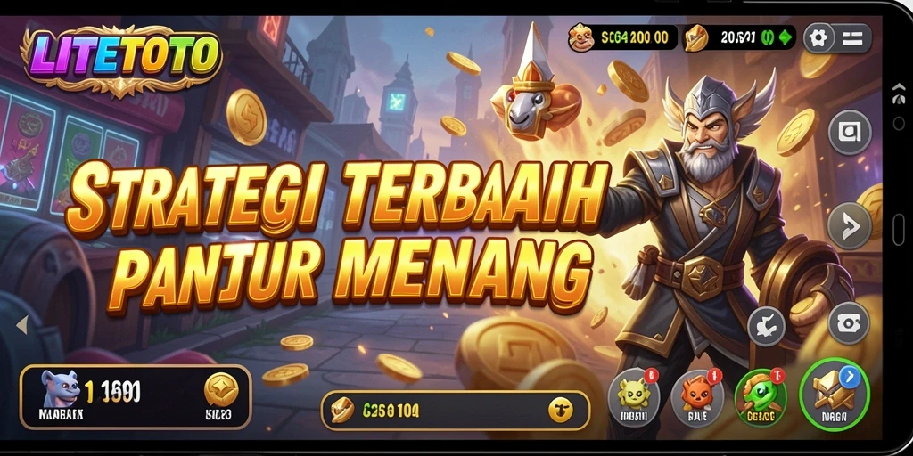 Screenshot gameplay LITETOTO dengan aksi strategi mendebarkan.