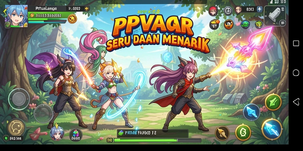 Gameplay PPV88 yang penuh warna dan aksi seru.