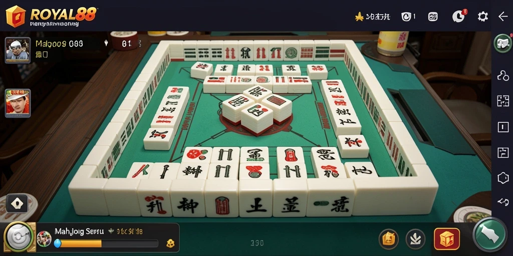 Gameplay Mahjong yang menegangkan dan menyenangkan di ROYAL88.