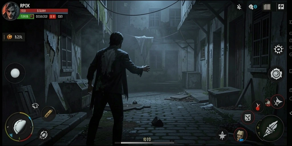 Gameplay RPOK dengan suasana Horror yang mencekam.
