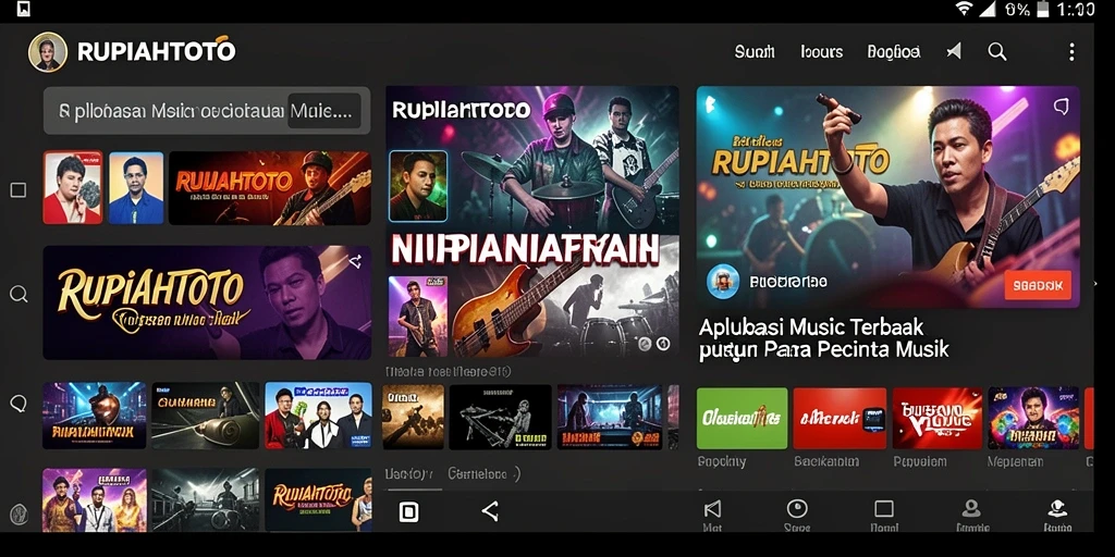 Tampilan screenshot gameplay RUPIAHTOTO dengan suasana musik yang seru.