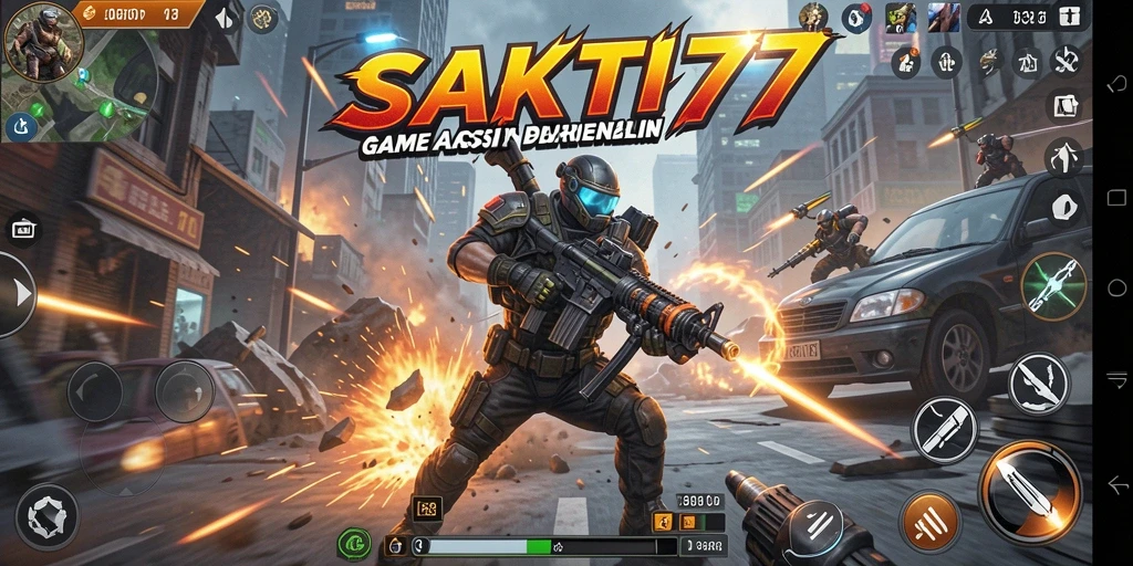 Tampilan gameplay SAKTI77 dengan aksi mendebarkan yang penuh tantangan.