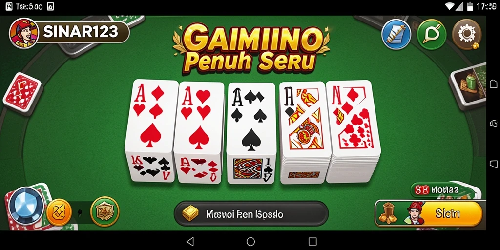 Gameplay seru dan menarik dari SINAR123 dalam permainan Domino.